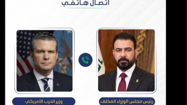 هيجسيت يهنئ رئيس الوزراء العراقي المكلف على الزيدي