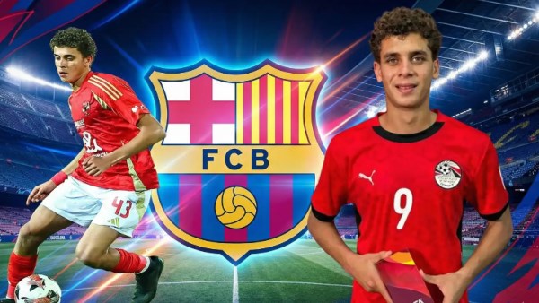 برشلونة يخطط لشراء حمزة عبد الكريم من الأهلي