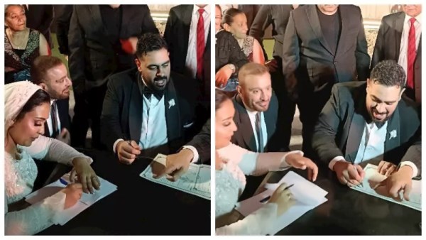 حفل زفاف الفنان محمد محسن 