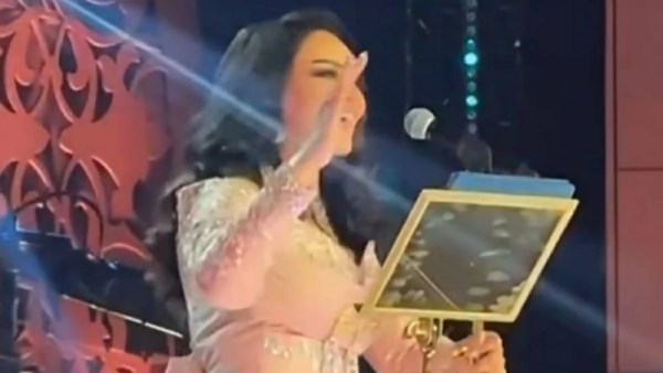 النجمة أحلام من حفل دار الأوبرا المصرية 