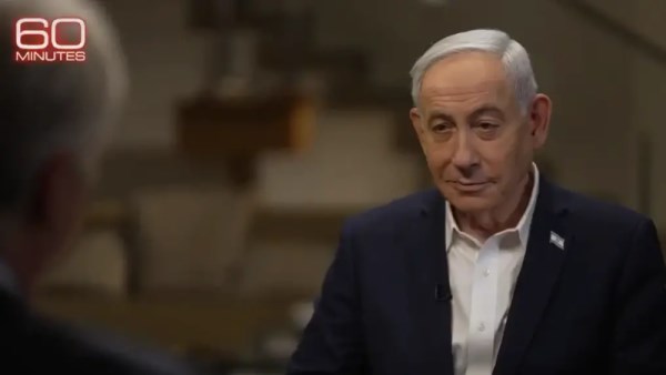 لقاء نتنياهو على شبكة CBS