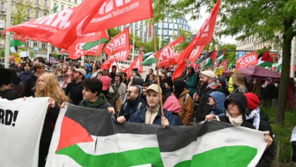 مظاهرات داعمة لفلسطين في فيينا 