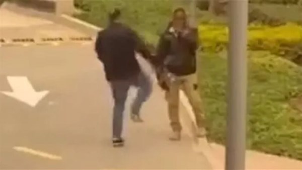 التعدي على فرد امن في التجمع الخامس 