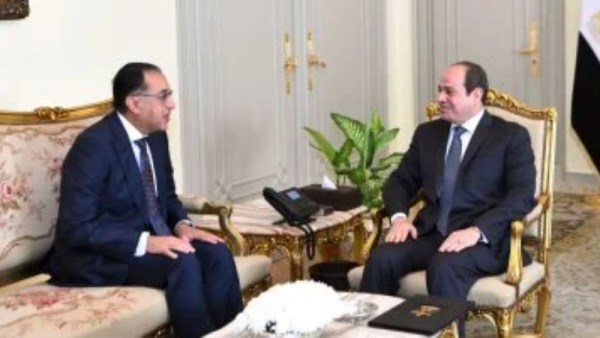 الرئيس السيسي ورئيس مجلس الوزراء