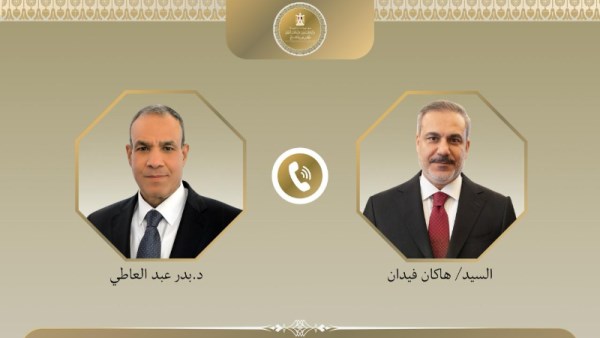 وزير الخارجية ونظيره التركي