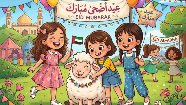 أطفال في عيد الأضحي