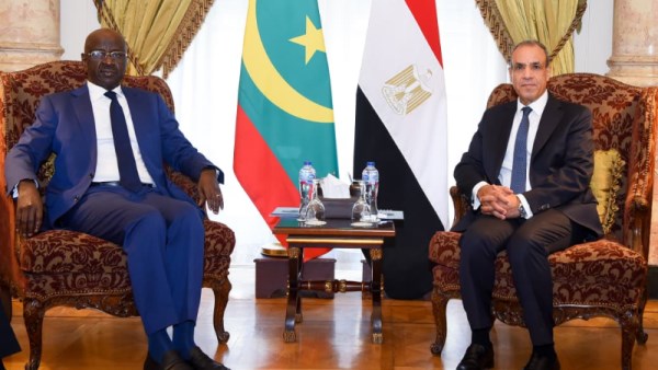 وزير الخارجية ونظيره الموريتاني