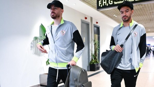وصول بعثة الزمالك للجزائر 
