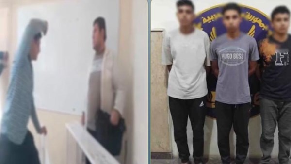 المتهمين وجانب من الواقعة