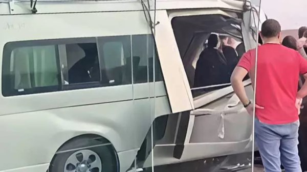 حادث مروع على الطريق الإقليمي بالمنوفية
