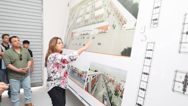 وزيرة التنمية تتفقد سوق الجملة الجديد