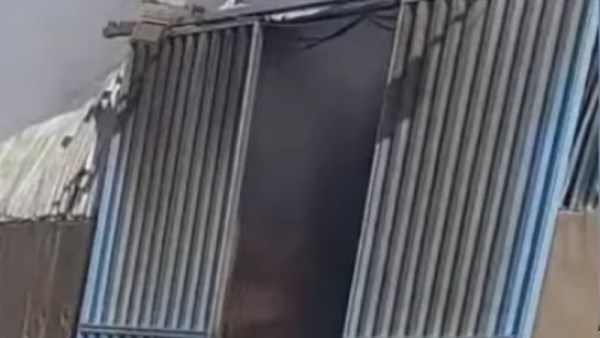نشوب حريق داخل مخزن بمنطقة المرج