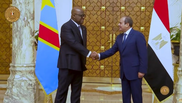 الرئيس السيسي ورئيس الكونغو الديمقراطية 