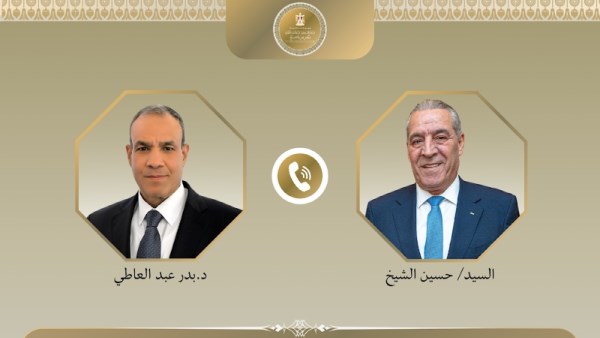 اتصال هاتفي بين عبد العاطي ونائب رئيس دولة فلسطين