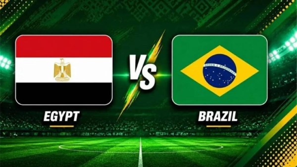 بث مباشر مباراة مصر والبرازيل 