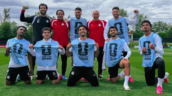 منتخب مصر يستعد لمواجهة بلجيكا