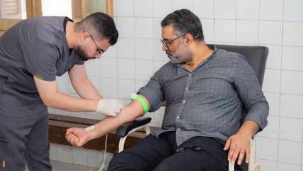 التبرع بالدم 