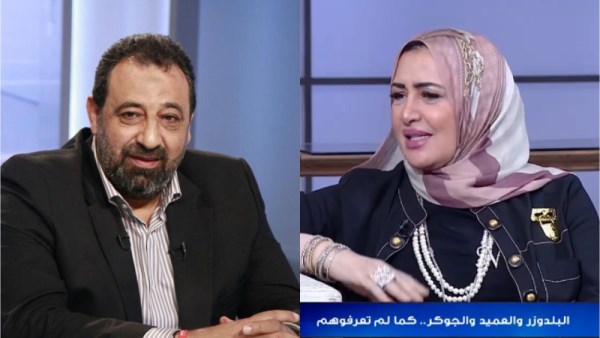 مجدي عبدالغني وزوجته