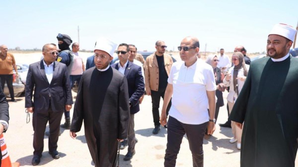 وزير الأوقاف ومحافظ المنيا