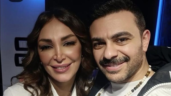 كريم الحسيني وسهام جلال