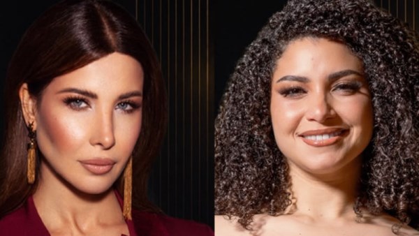 نانسي عجرم ونسمة محجوب 