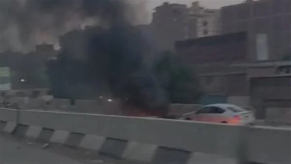 جانب من الحريق