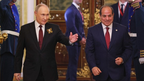 الرئيس عبدالفتاح السيسي والرئيس الروسي فلاديمير بوتين 