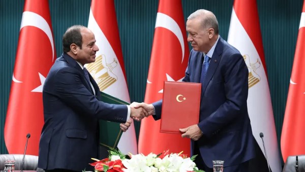 الرئيس عبدالفتاح السيسي والرئيس أردوغان