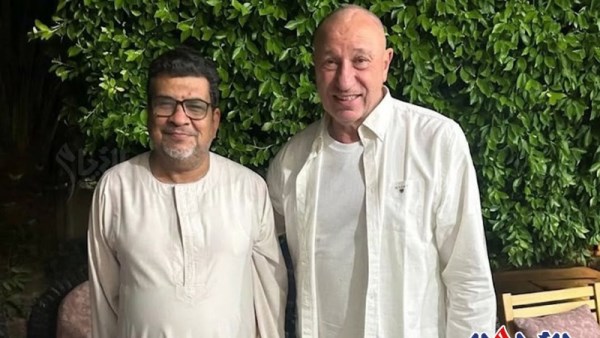 الخطيب خلال زيارته إلى شيخ الأزهر بساحة الطيب بقرية القرنة بالأقصر