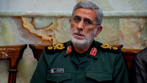 إسماعيل قاآني قائد فيلق القدس التابع للحرس الثوري الإيراني