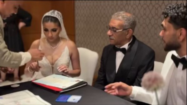 حفل زفاف نجل الفنان سيد رجب 