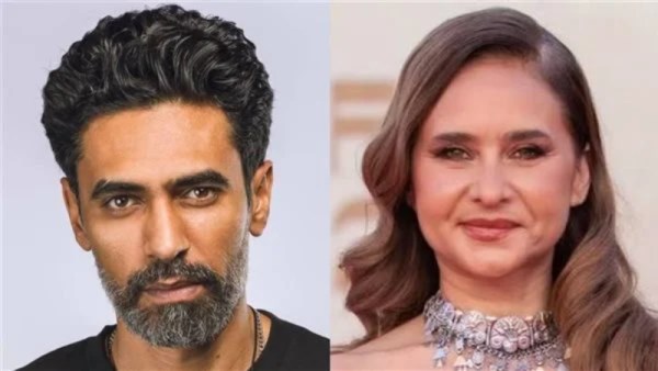 الفنانة نيللي كريم والفنان محمد علاء