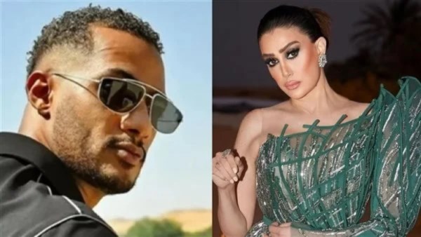 الفنانة غادة عبدالرازق ومحمد رمضان 