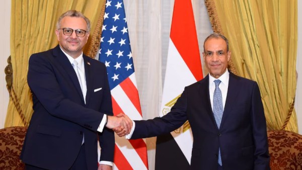 بدر عبدالعاطي ومسعد بولس