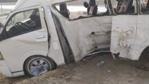  أسماء ضحايا ومصابي حادث ميكروباص العبور