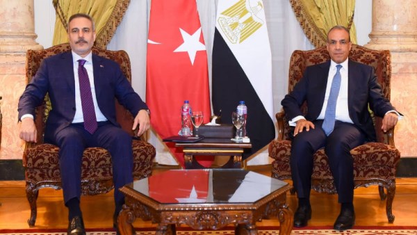 وزير الخارجية ونظيره التركي 