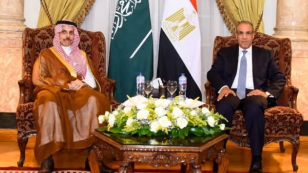 وزير الخارجية ونظيره السعودي