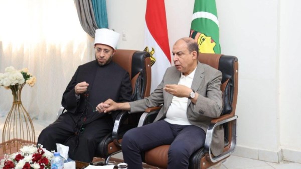 وزير الأوقاف ومحافظ المنيا