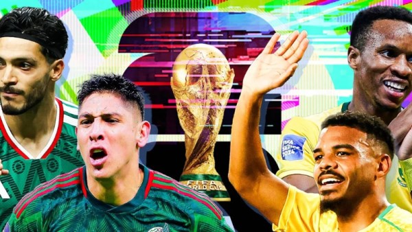 منتخب المكسيك ومنتخب جنوب إفريقيا