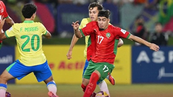 منتخبي البرازيل والمغرب