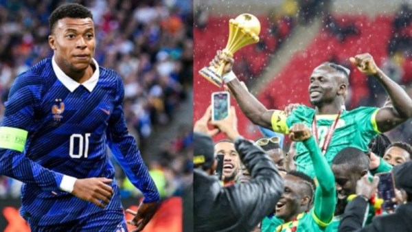 منتخب فرنسا ومنتخب السنغال 