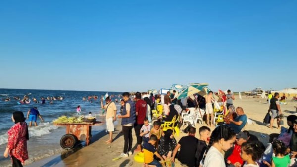 مصيف بلطيم تشهد إقبالًا متزايدًا وتوافدًا كبيرًا من المواطنين 