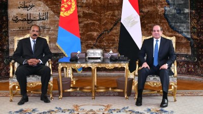 السيسي يستقبل نظيره الإريتري