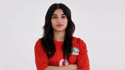 رندا حلاواني لاعبة منتخب فلسطين