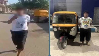 ضبط سائق توك توك تعدى لفظيًا على سائق ميكروباص بسبب خلاف على أولوية المرور