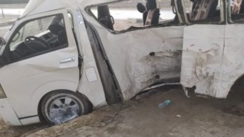  أسماء ضحايا ومصابي حادث ميكروباص العبور