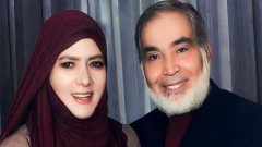 شمس البارودي تبكي على الهواء بسبب حسن يوسف