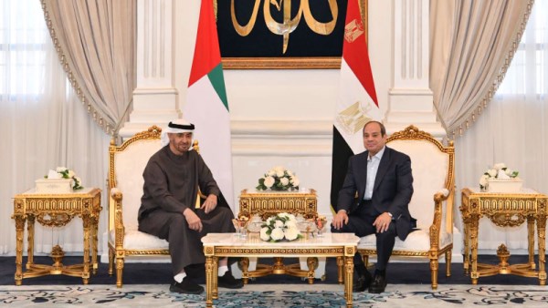 الرئيس السيسي والشيخ محمد بن زايد