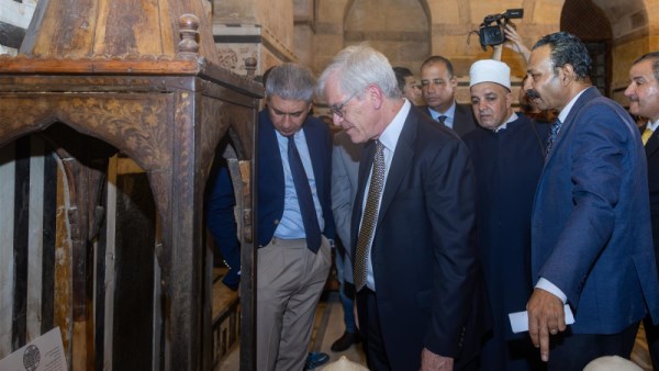 ترميم ضريح السلطان قايتباي