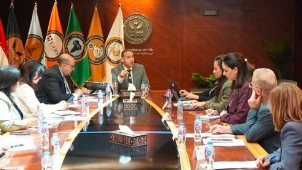 رئيس الرقابة المالية يستقبل وفد البنك الدولي